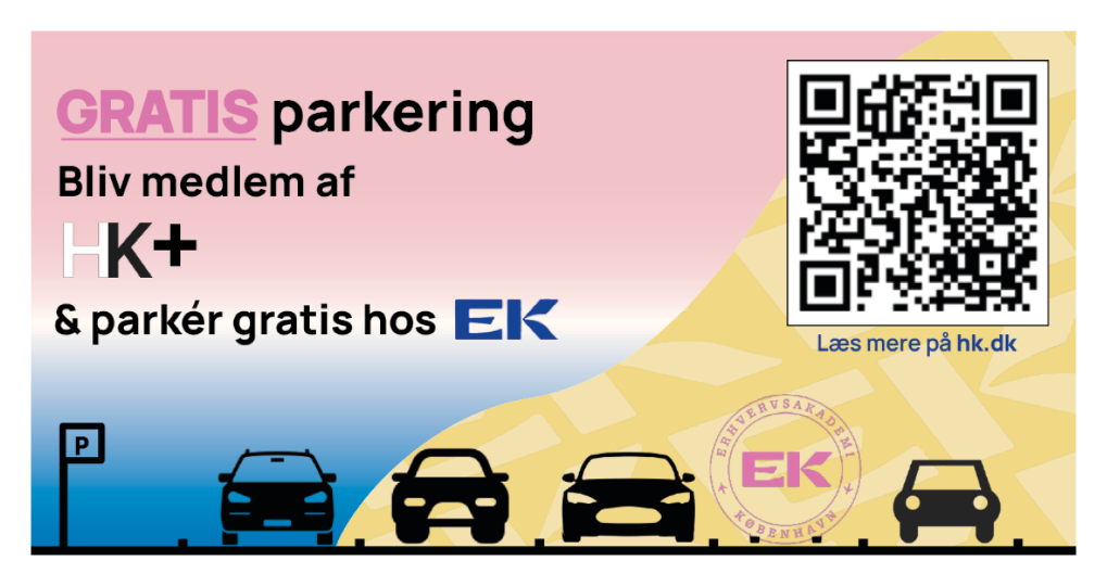 et banner lavet til en bygning